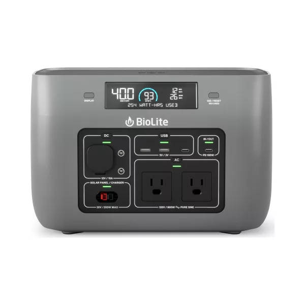 BioLite BaseCharge 600+ Güç İstasyonu